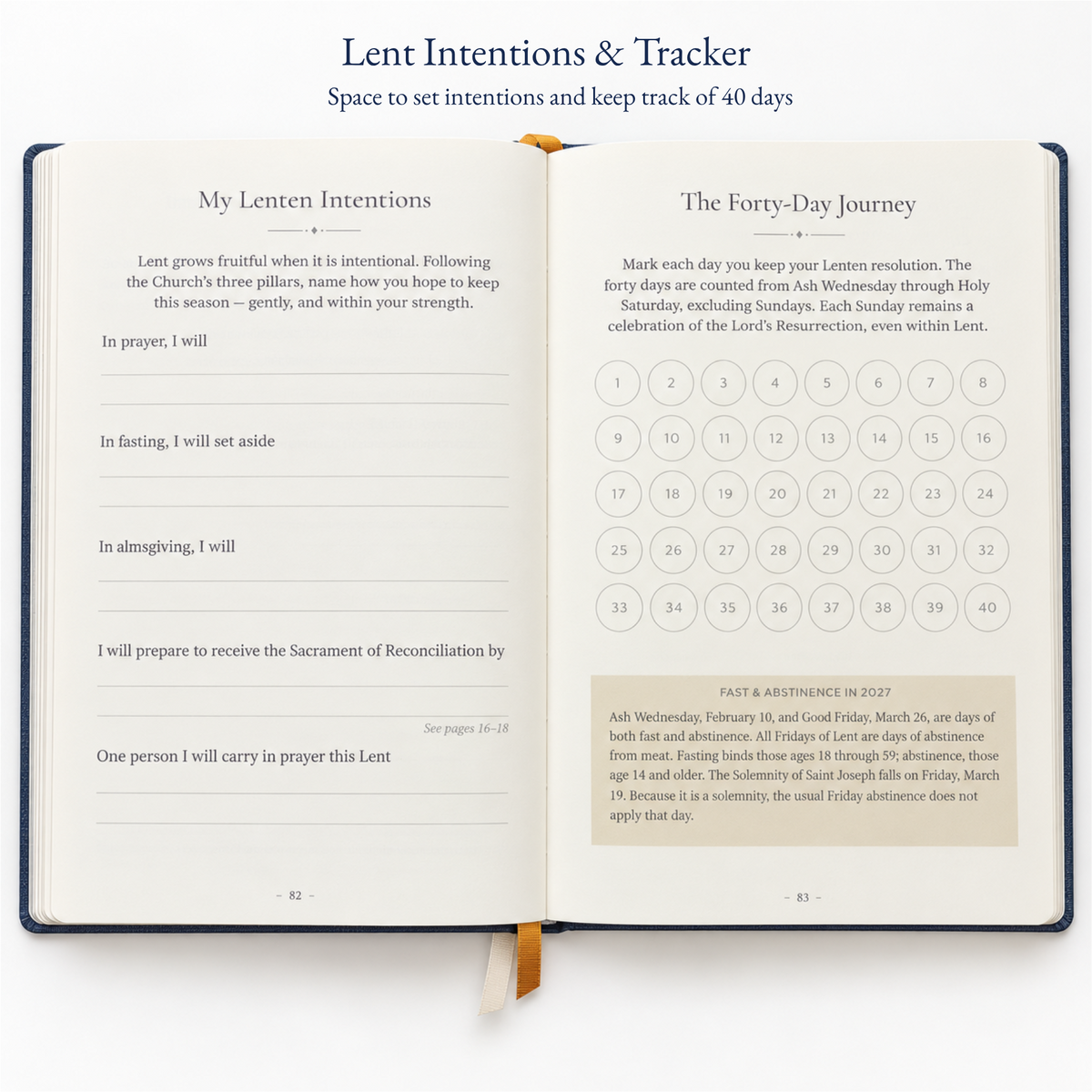 Liturgical Planner 2027