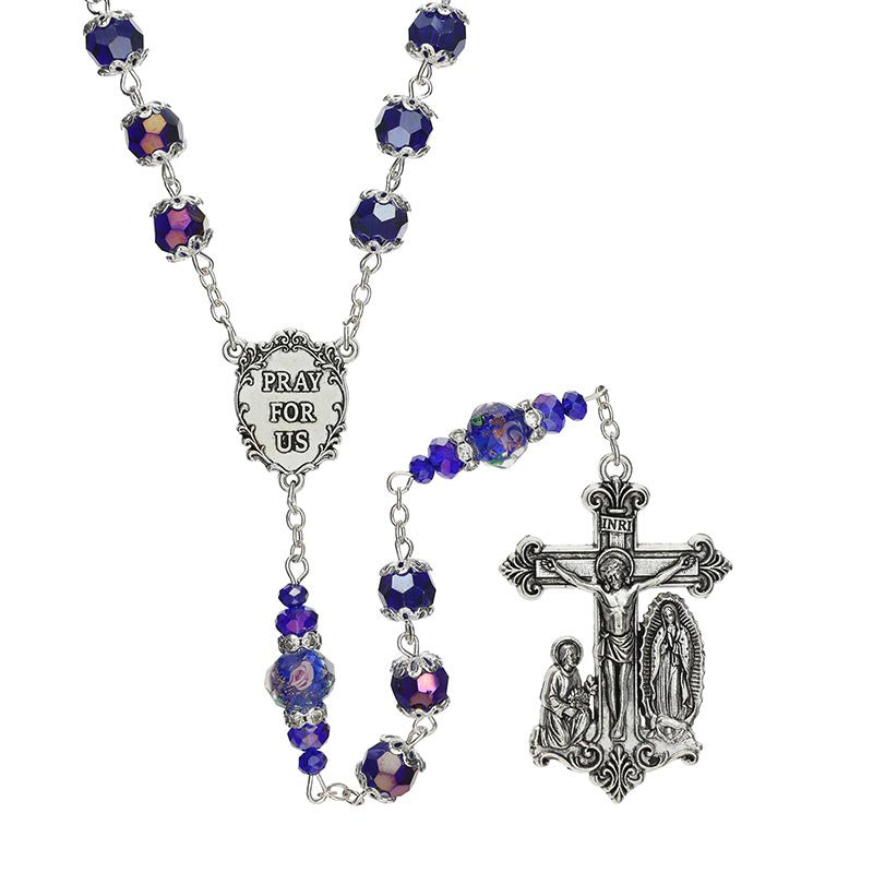 Our Lady of Guadalupe Sapphire Rosary