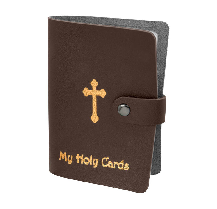 Prayer Card Holder Card Holder Wjhirten Brown