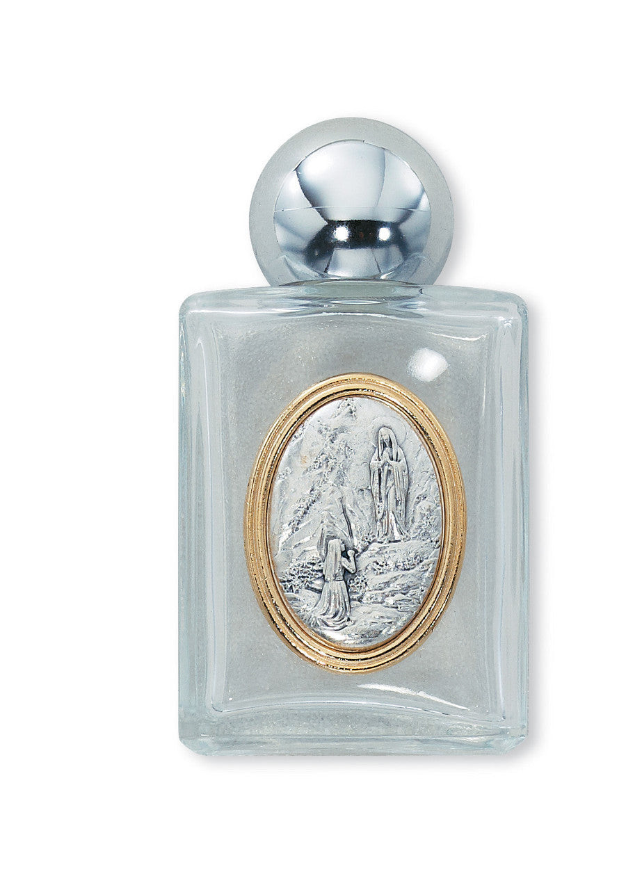 Lourdes Holy Water Glass Bottle Holy Water Bottle McVan