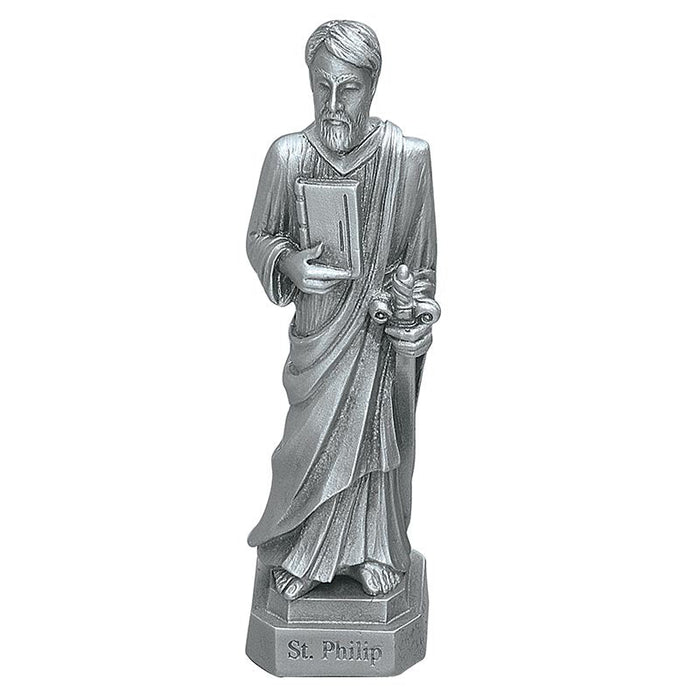 3-1/2'' St. Philip Statue Statue Christian Brands Catholic