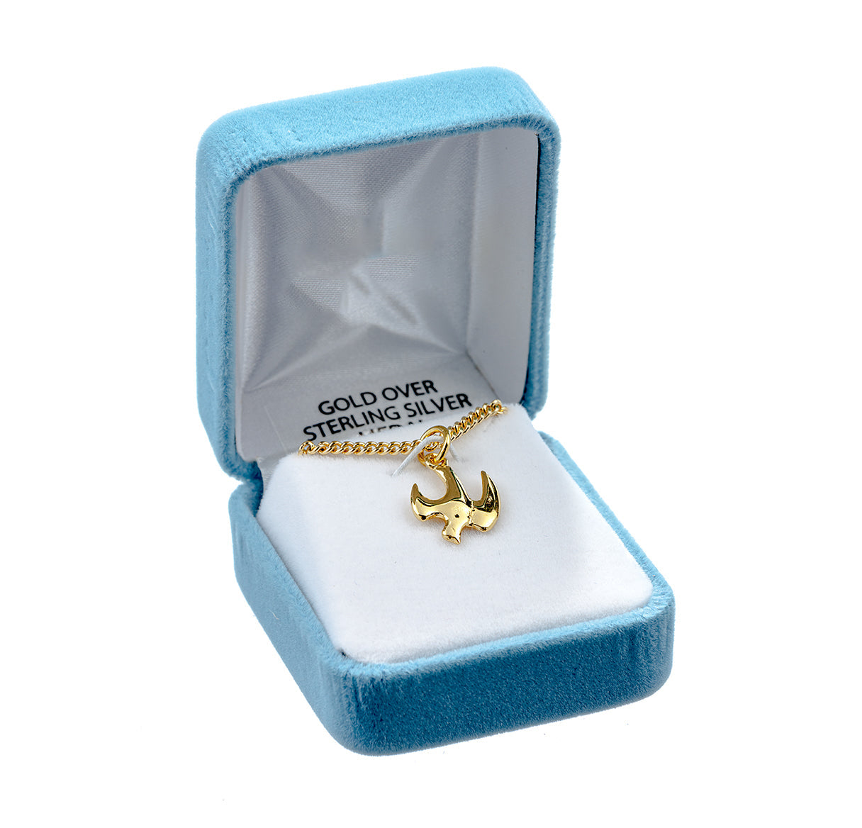 Holy Spirit High Polished Gold Over Sterling Silver Medal Medal HMH
