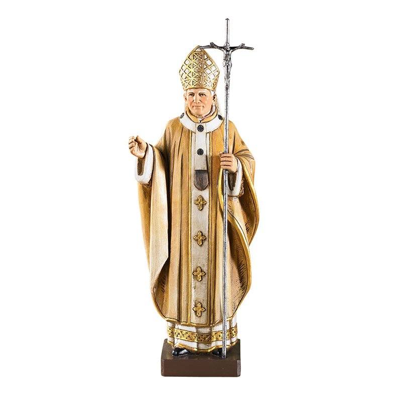 9 inch Saint John Paul II Statue Christian Brands Catholic