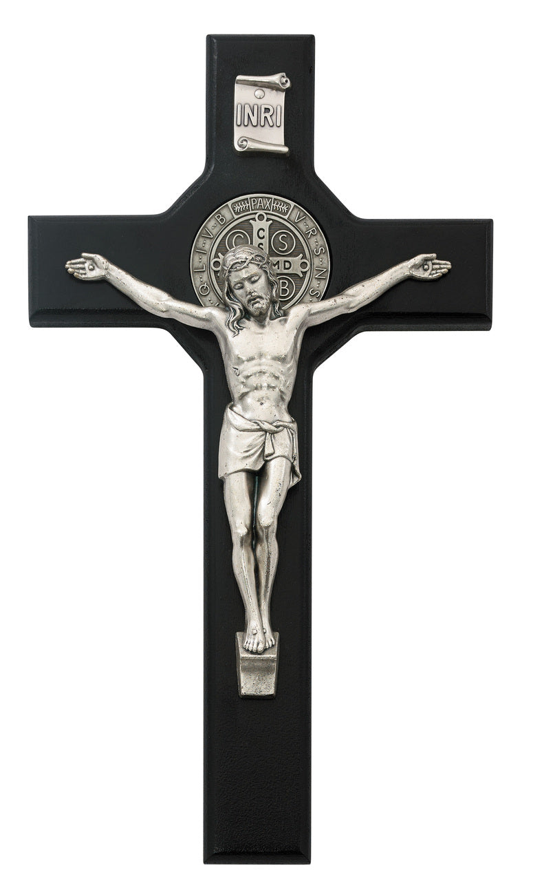 10.5" St. Benedict Crucifix Black Crucifix McVan
