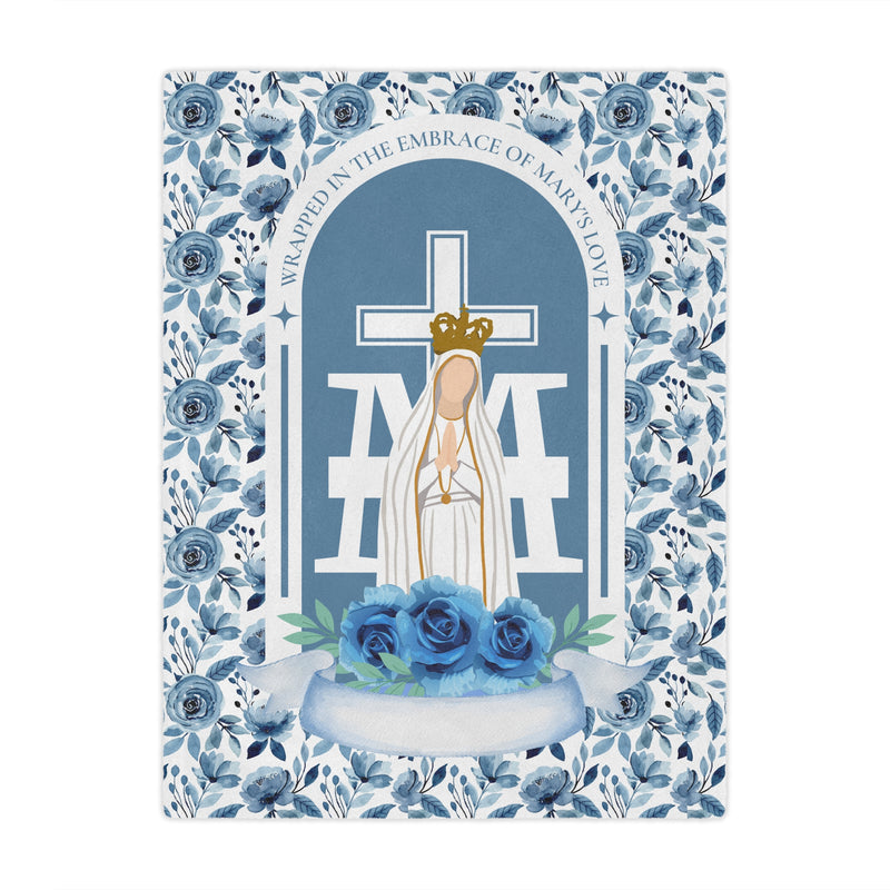 Personalizable Marian Minky Blanket