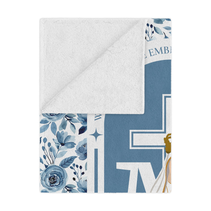 Personalizable Marian Minky Blanket