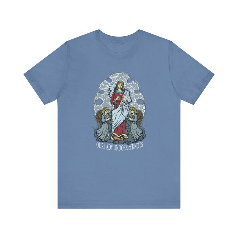 Our Lady Undoer of Knots Tee