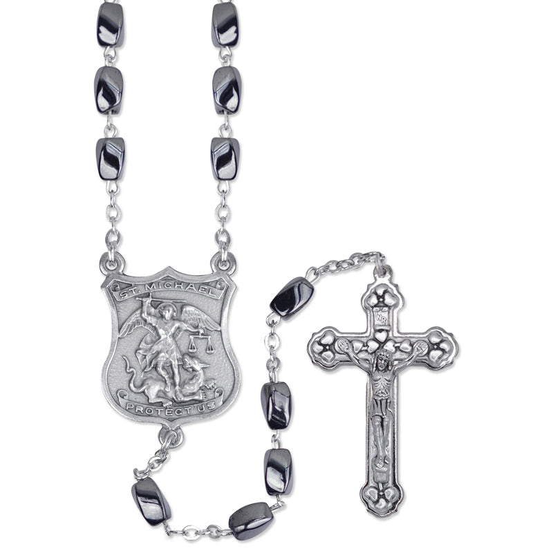 St. Michael Hematite Rosary