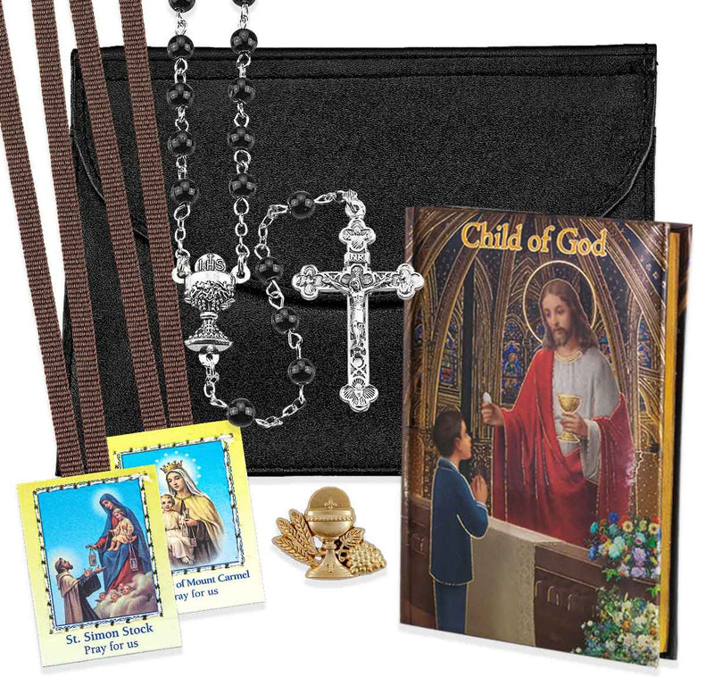 6-Piece Deluxe First Communion Gift Set (Boy and Girl)