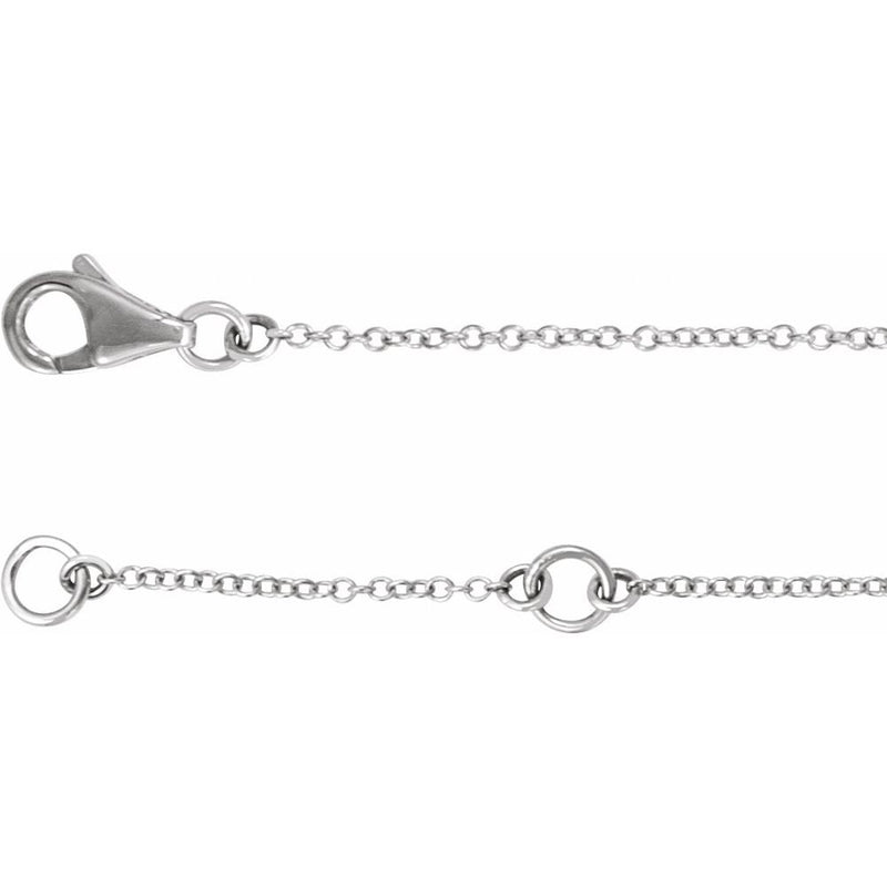 14K Gold Double Sideways Cross Diamond Bracelet