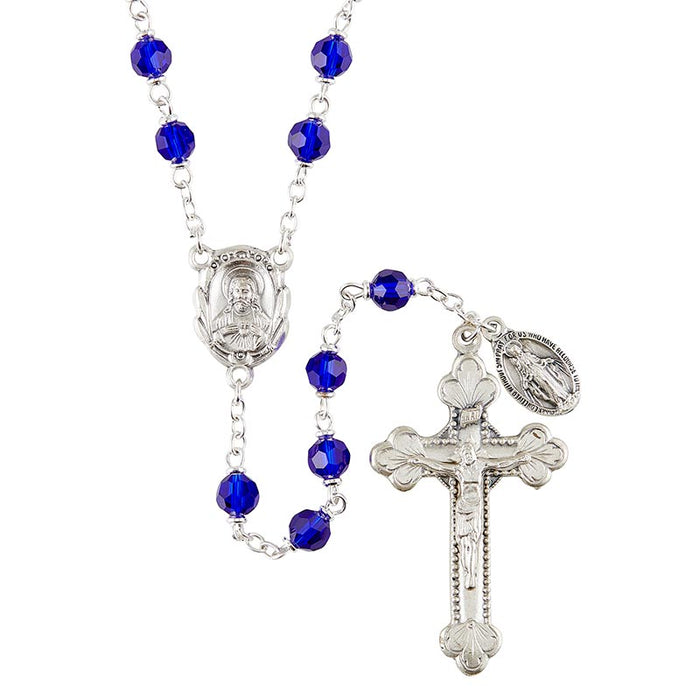 Vienna Rosary - Sapphire