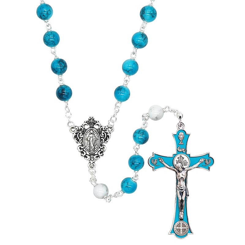 Miraculous Rosary with Holy Mass Crucifix
