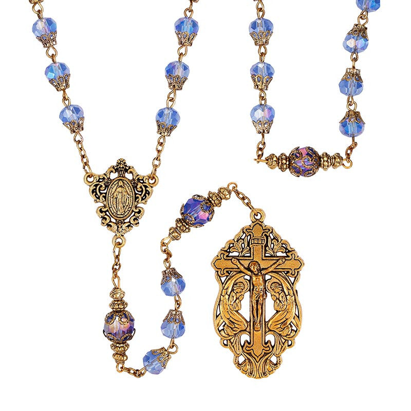 Blue Mary of Angels Rosary