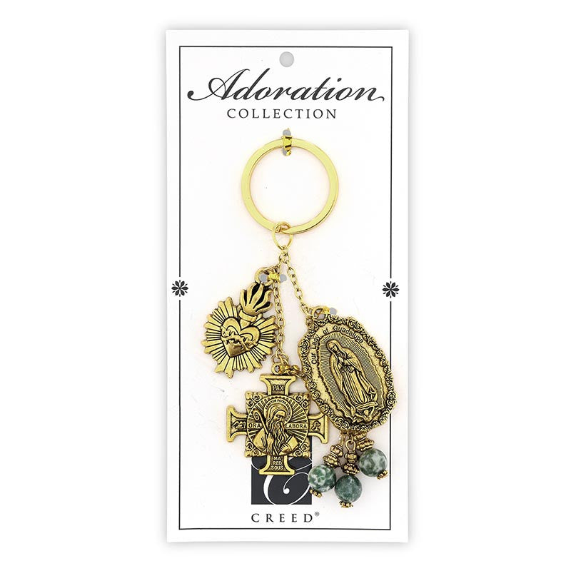 Our Lady of Guadalupe Adoration Keychain
