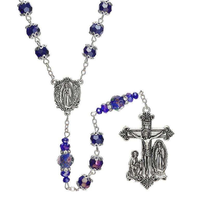 Our Lady of Guadalupe Sapphire Rosary