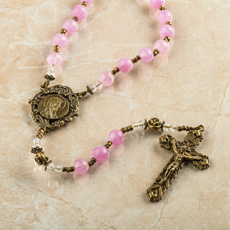 Creed Pink Healing Waters Rosary