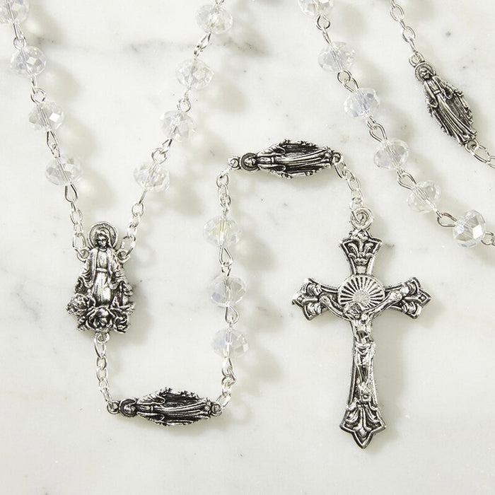 Creed Marian Crystal Rosary