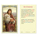 Christ the Good Shepherd - Act of Contrition Holy Card - 25/pk Christian Brands Catholic 