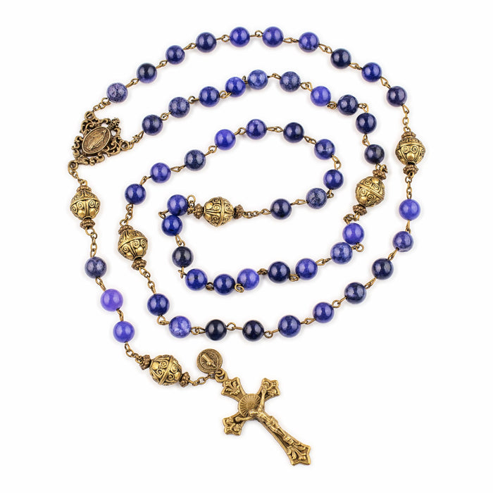 Creed® Mantle of Mary Vintage Rosary - Amethyst