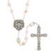 Pink Glass River Pearl Rosary Rosary Christian Brands Catholic 
