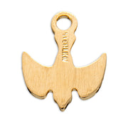 Holy Spirit Gold Over Sterling Silver Medal HMH 