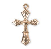 Gold Over Sterling Silver Cross with Chalice HMH 
