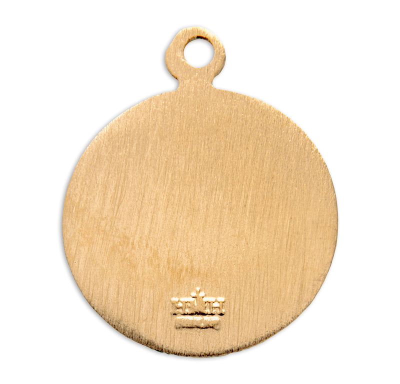 Gold Over Sterling Silver First Holy Communion Pendant HMH 