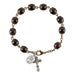 Divine Mercy Rosary Bracelet with Saint Faustina The Roman Catholic Store 