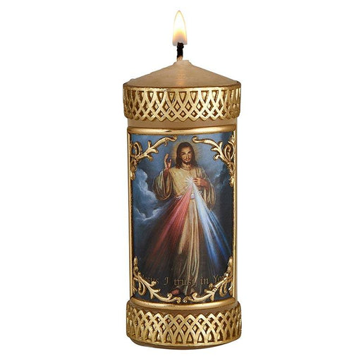 Divine Mercy Devotional Candle - Pack of 2 Candles Christian Brands Church 