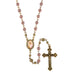 St. Joseph Pink Vintage Rosary Rosary The Roman Catholic Store 