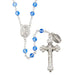 Blue Italian Sacred Heart Rosary with 6mm Beads Rosary Christian Brands Catholic 