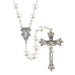 8mm Italian Ivory Pearl Rosary Rosary Christian Brands Catholic 