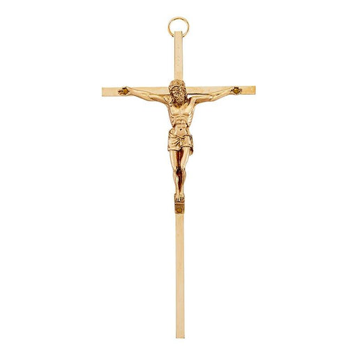 Gold-Plated Crucifix The Roman Catholic Store 