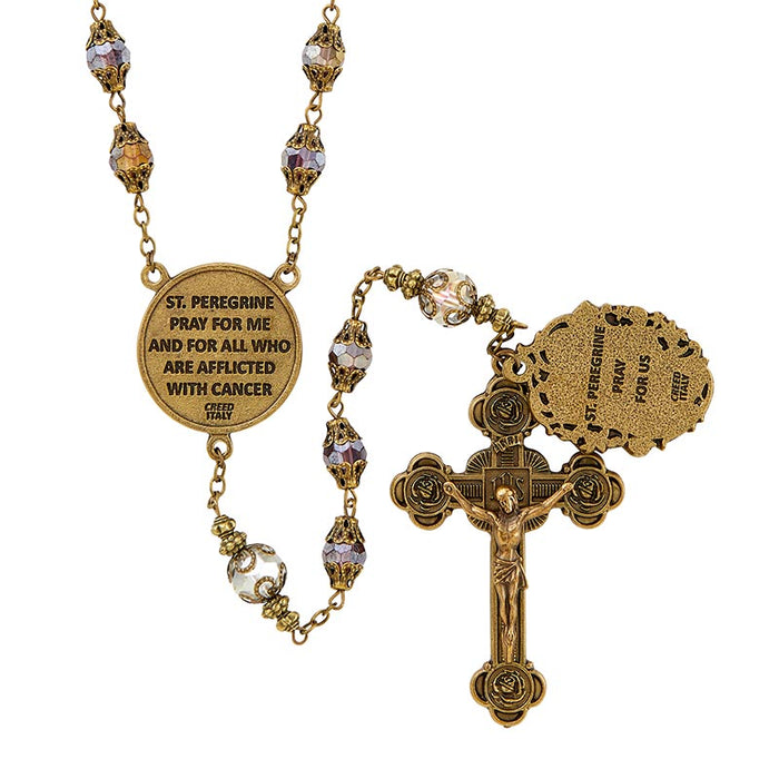 Creed® Saint Peregrine Vintage Rosary - Large