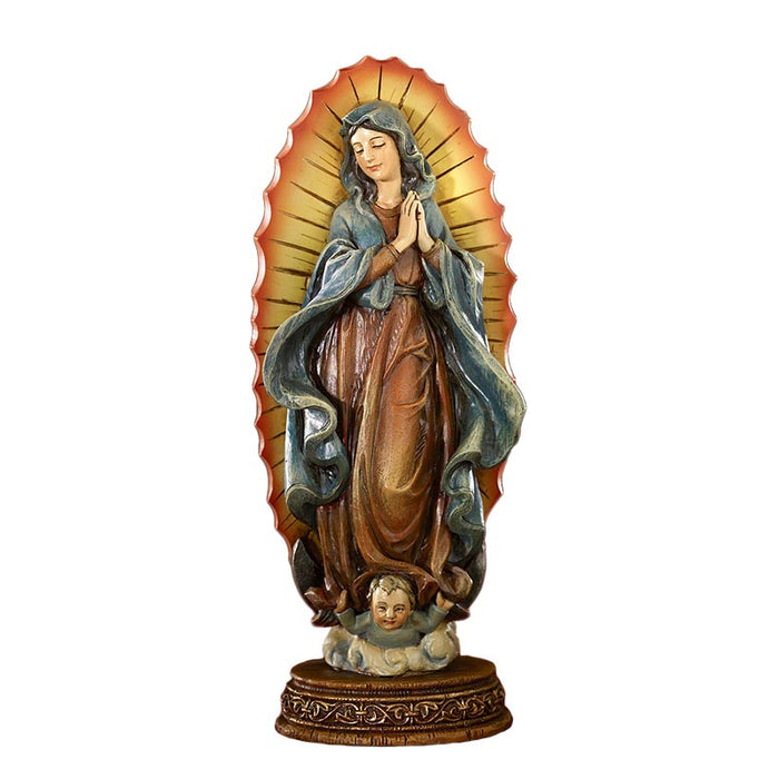 7"H Our Lady of Guadalupe Statue