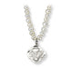 Freshwater Pearl Necklace with a High Polished Chalice Pendant HMH 