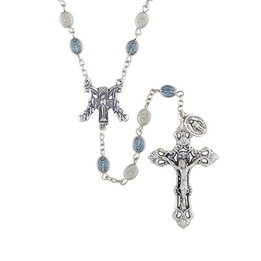 Blue Miraculous Rosary Christian Brands Catholic 