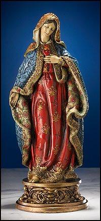 9" Immaculate Heart of Mary Statue Statue Christian Brands Catholic 