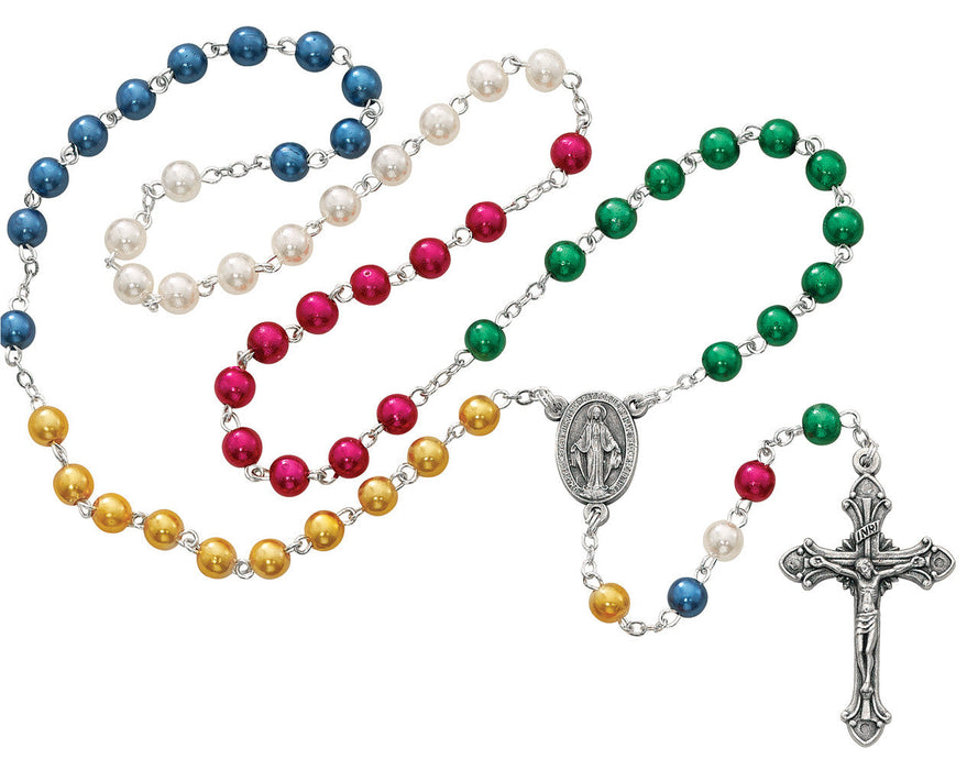 5 mm Mission Pearl Rosary Rosary McVan 