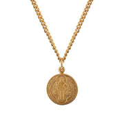 Saint Benedict Round Jubilee Gold Medal HMH 