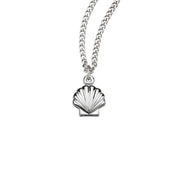 Holy Baptism Shell Sterling Silver Medal HMH 