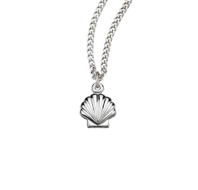 Holy Baptism Shell Sterling Silver Medal HMH 