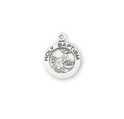Holy Baptism Round Sterling Silver Medal HMH 