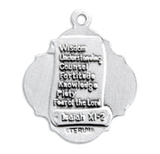 Holy Spirit Sterling Silver Confirmation Medal HMH 