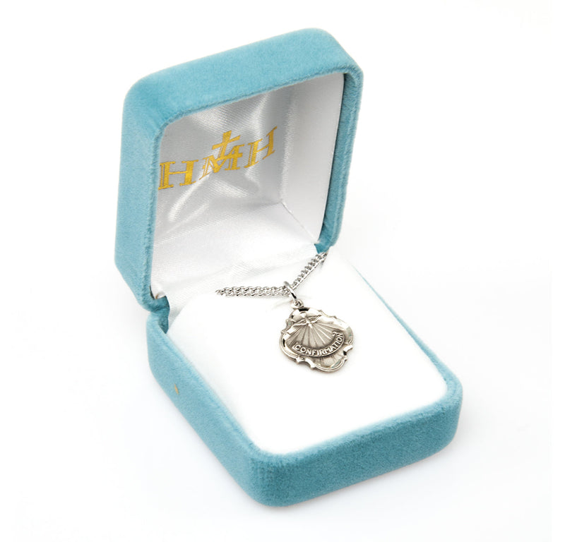 Holy Spirit Sterling Silver Confirmation Medal HMH 