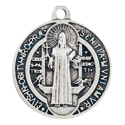 St. Benedict Medal with 24 " Chain The Roman Catholic Store 