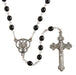 Italian Onyx Lock-Link Rosary Rosary Christian Brands Catholic 