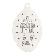 Silver/Blue Miraculous Medal with 18" Chain. The Roman Catholic Store 