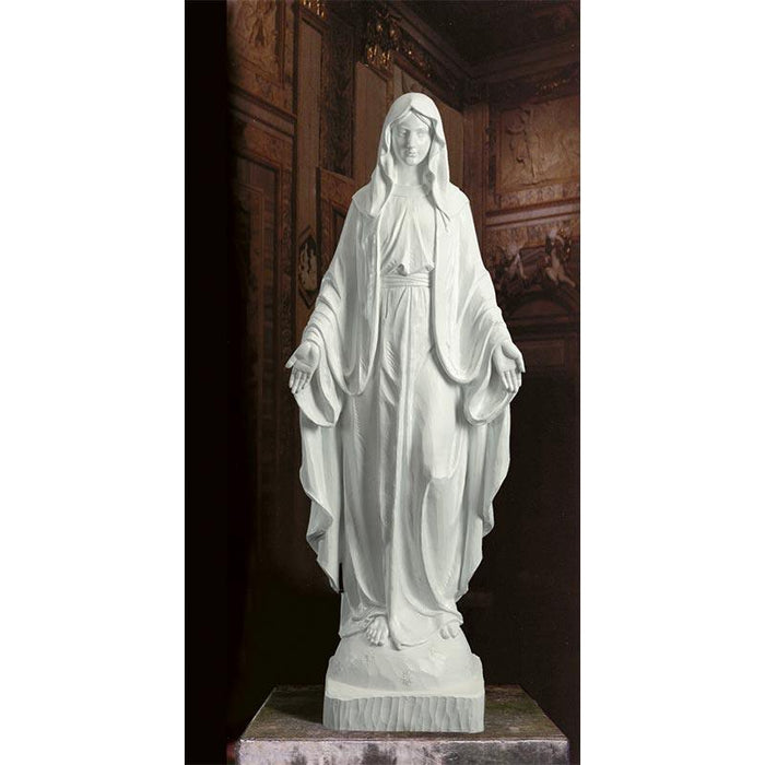 50 inch Our Lady of Grace White Statue Statue Christian Brands Catholic 