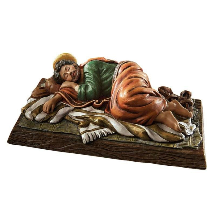 Sleeping Saint Joseph Statue by Michael Adams The Roman Catholic Store 